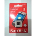 Micro SD sandisk  8GB c4